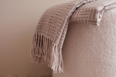 Logo trade corporate gifts picture of: VINGA Lenox blanket