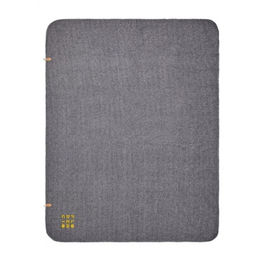Logo trade promotional giveaways picture of: VINGA Bilton recycled blanket