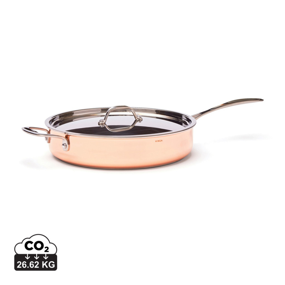 Logo trade promotional merchandise image of: VINGA Baron copper sauté pan