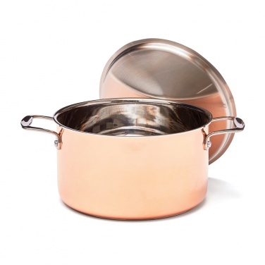 Logotrade advertising products photo of: VINGA Baron copper saucepan