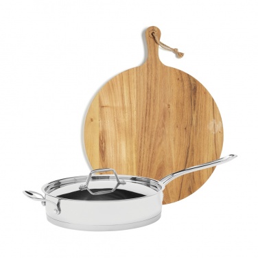 Logo trade promotional gifts image of: VINGA Buscot Round Serving Board