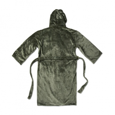 Logotrade advertising products photo of: VINGA Louis luxury plush RPET robe size L-XL