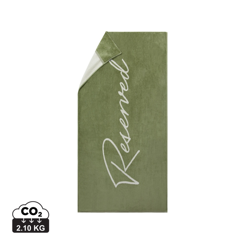 Logo trade promotional merchandise image of: Vinga Lounge chair towel
