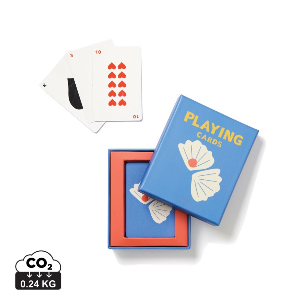 Logo trade promotional giveaway photo of: VINGA Playing cards coffee table edt.