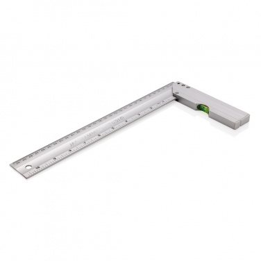 Logo trade promotional products image of: Ruler with level