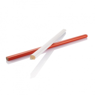 Logo trade promotional items image of: 25cm wooden carpenter pencil