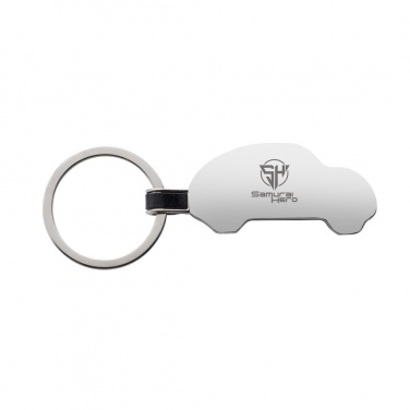 Logotrade advertising products photo of: RCS recycled zinc alloy car keyring