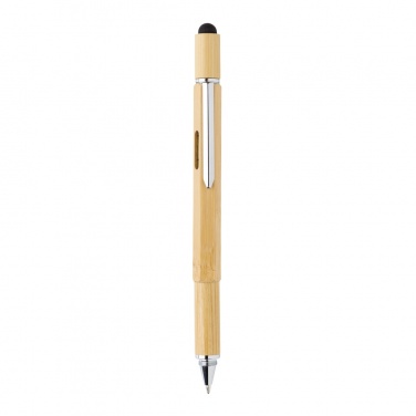 Logotrade promotional gift picture of: Bamboo 5-in-1 toolpen