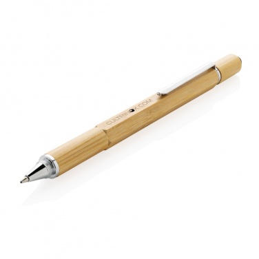 Logotrade corporate gifts photo of: Bamboo 5-in-1 toolpen