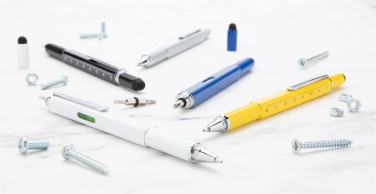 Logotrade advertising products photo of: 5-in-1 aluminium toolpen