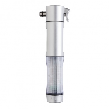 Logo trade advertising product photo of: Emergency light with hammer