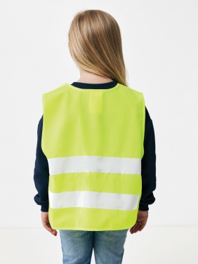 Logo trade promotional items picture of: GRS recycled PET high-visibility safety vest 3-6 years