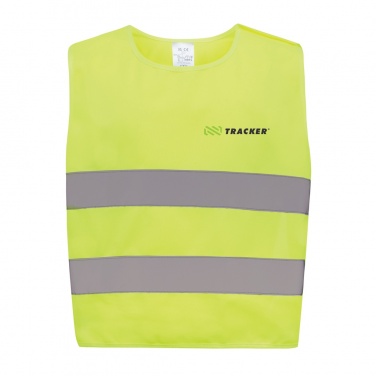 Logotrade promotional products photo of: GRS recycled PET high-visibility safety vest 3-6 years