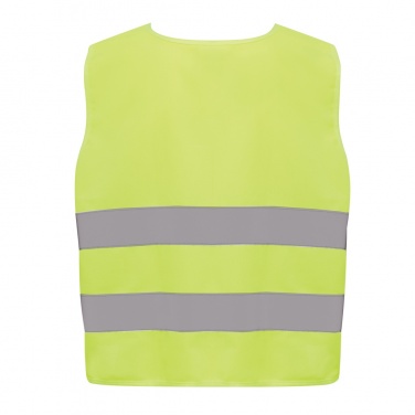Logotrade business gift image of: GRS recycled PET high-visibility safety vest 7-12 years