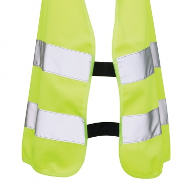 Logotrade business gift image of: GRS recycled PET high-visibility safety vest 7-12 years