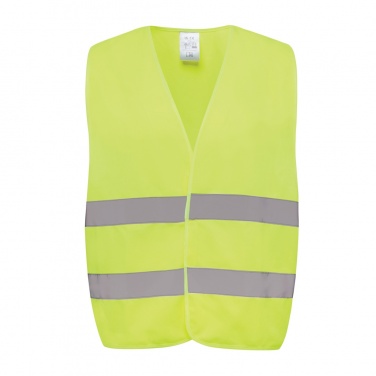 Logo trade promotional merchandise image of: GRS recycled PET high-visibility safety vest