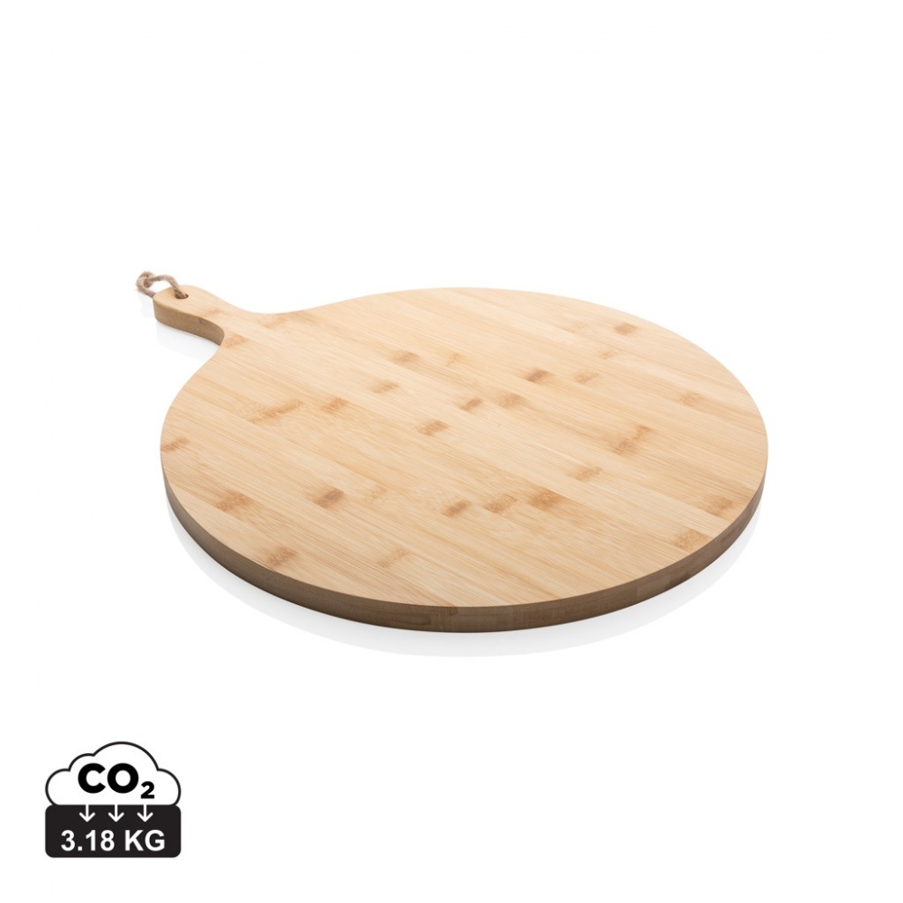 Logo trade advertising product photo of: Ukiyo bamboo round serving board