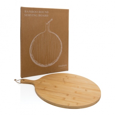 Logotrade advertising products photo of: Ukiyo bamboo round serving board
