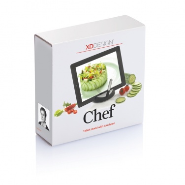 Logo trade advertising products image of: Chef tablet stand with touchpen
