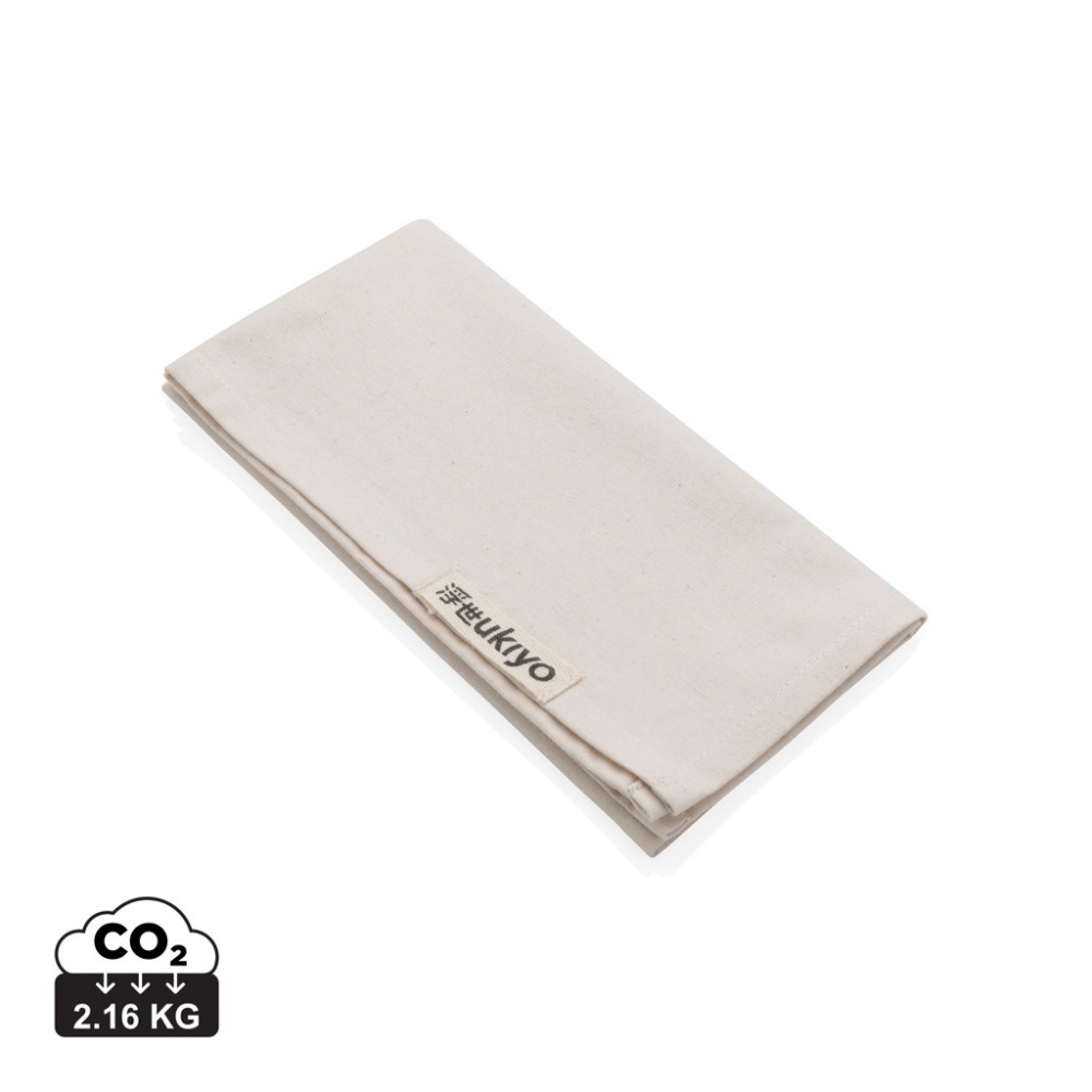 Logo trade promotional products picture of: Ukiyo Aware™ 180gr rcotton table napkins 4pcs set