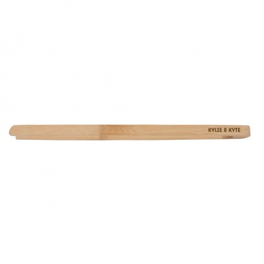 Logotrade promotional item image of: Ukiyo bamboo serving tongs