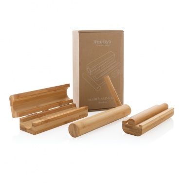 Logo trade advertising products image of: Ukiyo bamboo sushi making set