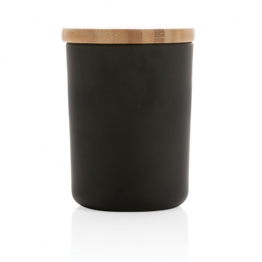 Logo trade promotional items picture of: Ukiyo deluxe scented candle with bamboo lid