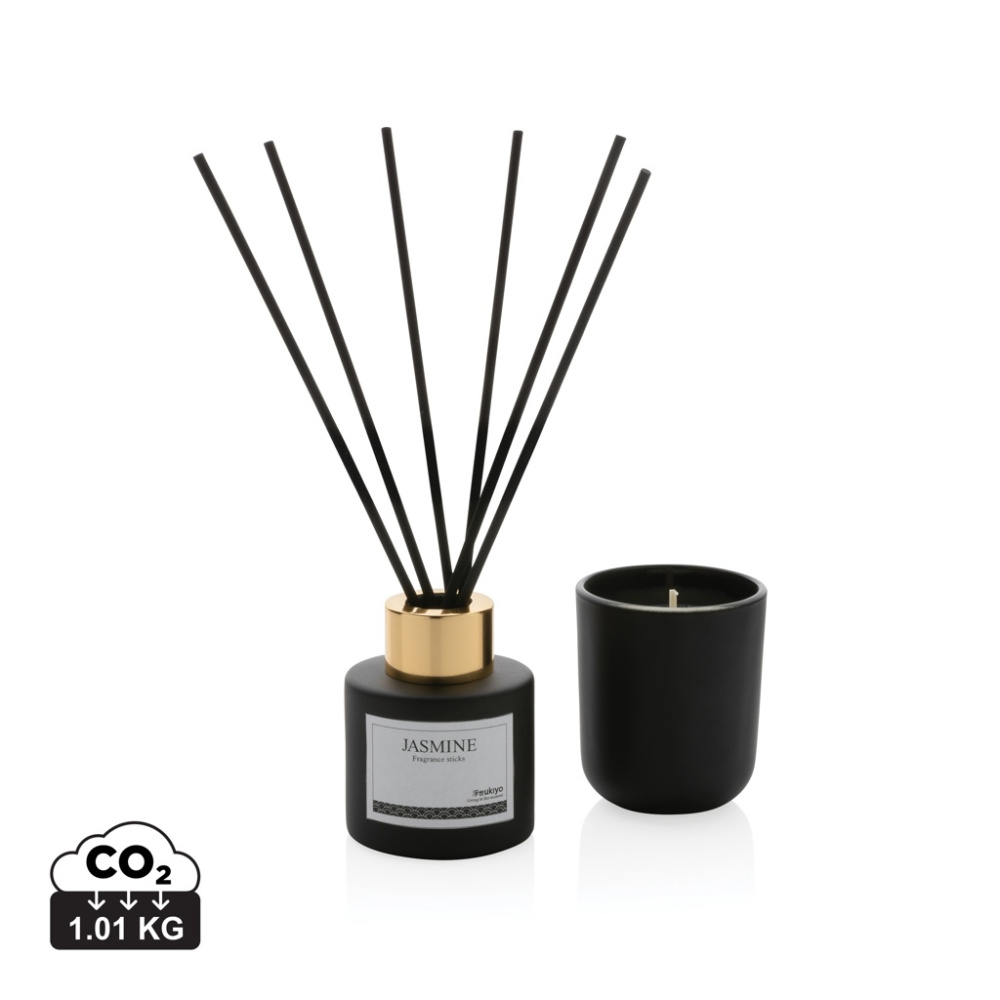 Logotrade promotional giveaways photo of: Ukiyo candle and fragrance sticks gift set