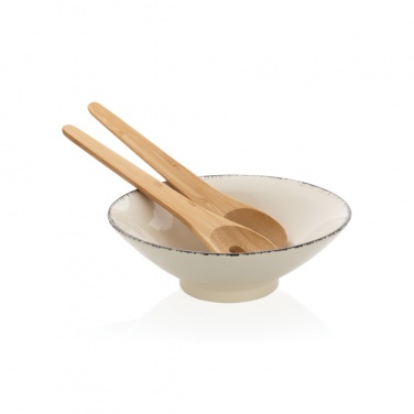 Logotrade advertising product image of: Ukiyo salad bowl with bamboo salad server