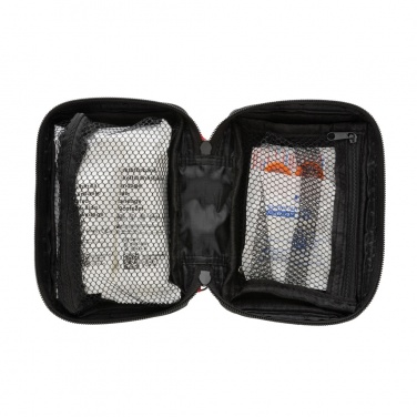 Logotrade advertising product image of: RCS recycled nubuck PU pouch  first aid set