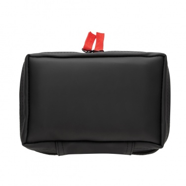 Logo trade promotional product photo of: RCS recycled nubuck PU pouch  first aid set