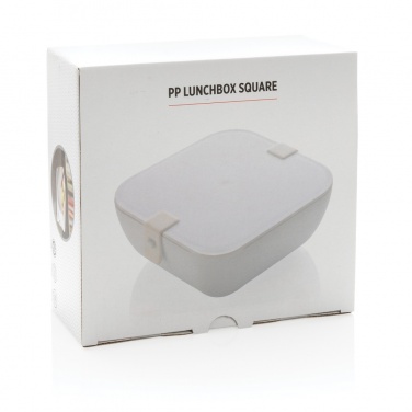 Logotrade promotional product picture of: PP lunchbox square