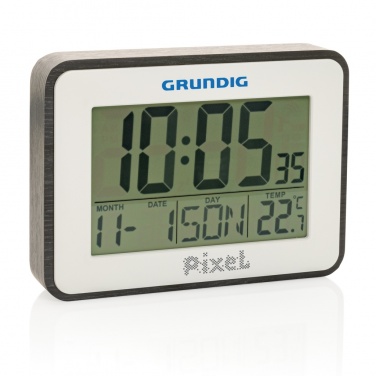 Logo trade promotional items picture of: Grundig weatherstation alarm and calendar