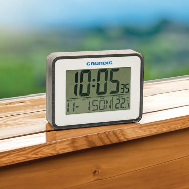 Logotrade promotional merchandise picture of: Grundig weatherstation alarm and calendar