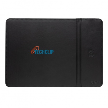Logotrade promotional products photo of: Swiss Peak RCS recycled PU 10W wireless charging mousepad