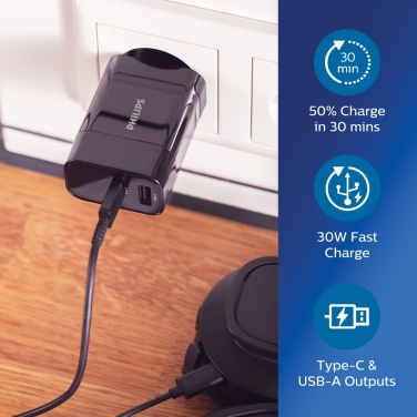Logotrade promotional merchandise picture of: Philips ultra fast PD wall charger