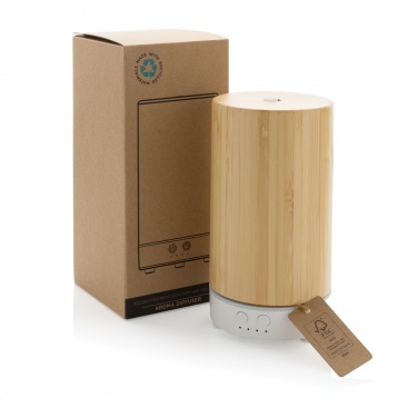 Logotrade promotional items photo of: RCS recycled plastic and bamboo aroma diffuser