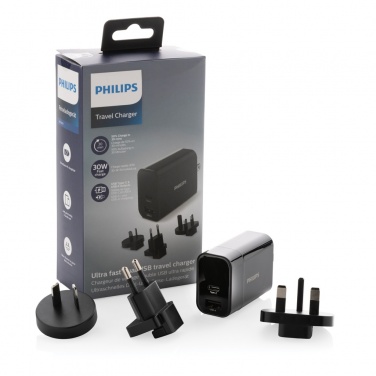 Logotrade promotional items photo of: Philips ultra fast PD travel charger