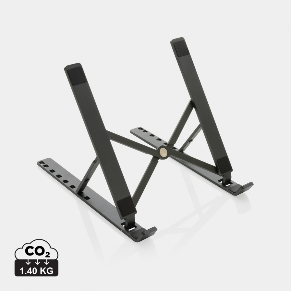 Logo trade promotional giveaway photo of: Terra RCS recycled aluminium universal laptop/tablet stand
