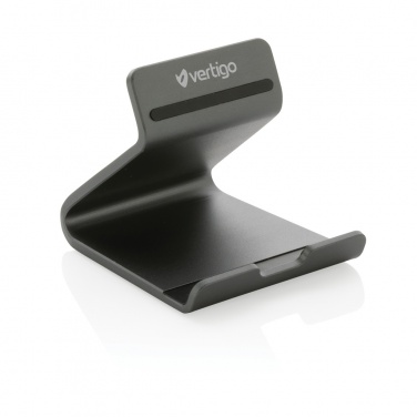 Logo trade corporate gifts picture of: Terra RCS recycled aluminium tablet & phone stand