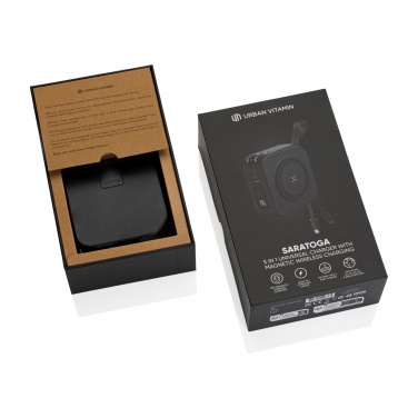 Logotrade promotional product image of: Urban Vitamin Saratoga 5 in 1 universal charger