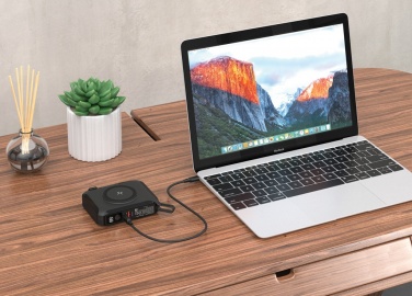 Logo trade promotional merchandise picture of: Urban Vitamin Oxnard 5 in 1 65W universal charger