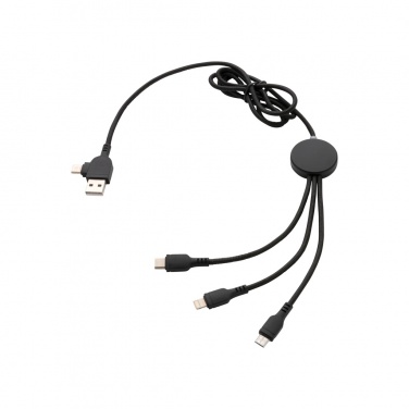 Logotrade advertising products photo of: Light up logo 6-in-1 cable