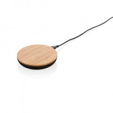 Logotrade promotional products photo of: Bamboo X 5W wireless charger