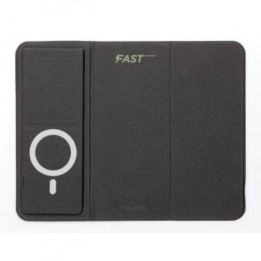 Logo trade advertising product photo of: Artic Magnetic 10W wireless charging phonestand