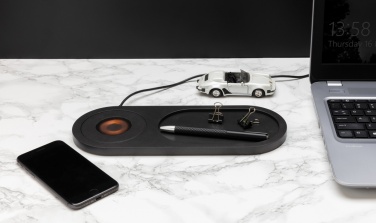 Logotrade advertising product image of: Encore 10W wireless charging valet tray