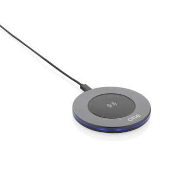 Logotrade promotional gift picture of: Terra RCS recycled aluminium 10W wireless charger