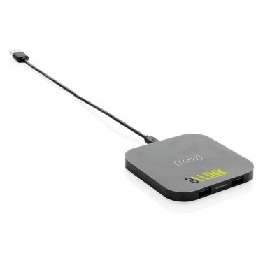 Logo trade promotional merchandise image of: Wireless 5W charging pad