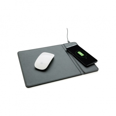 Logotrade corporate gift image of: Mousepad with 5W wireless charging