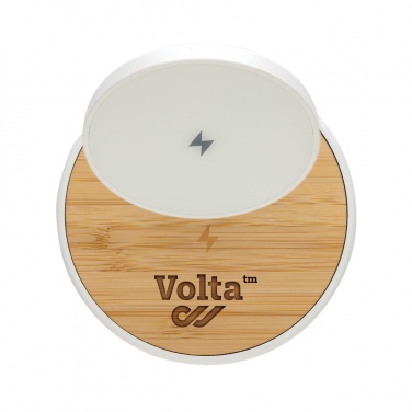 Logo trade promotional gifts picture of: Ontario RCS rplastic 15W magnetic charging 2 in 1 stand